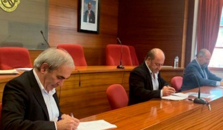 Assinatura de Protocolo para correção de curva na EN16